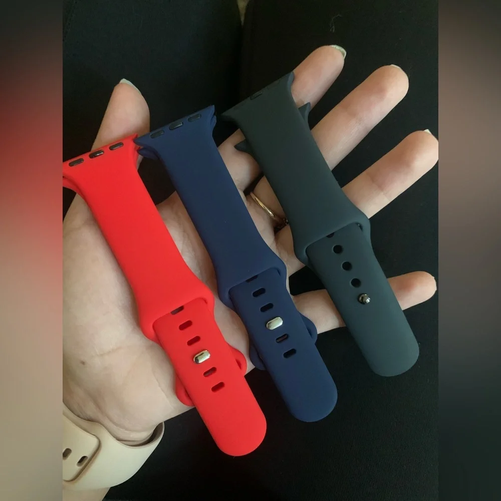 Apple Watch Silicone bands 38mm, 40mm or 41mm
